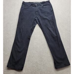 Duluth Trading Flex Fire Hose Relaxed Fit Men’s Black Jeans Pants Size 38x34